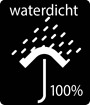 100% waterdicht